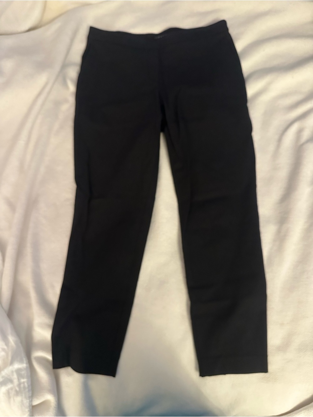 Theory Woman’s Pull On Elastic waist Pants BLACK size 10